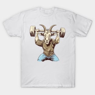 goat at gym T-Shirt